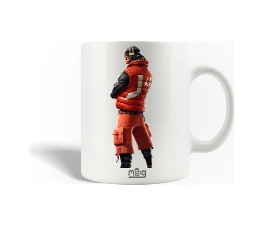 Seramik Kupa - Fortnite - Grind - 30cl - Beyaz - Bulaşık Makinesinde Yıkanabilir