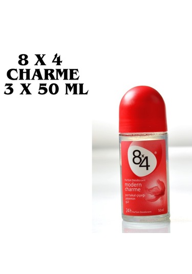 8x4 Modern Charme Kadın Roll-on- 3 X 50 Ml