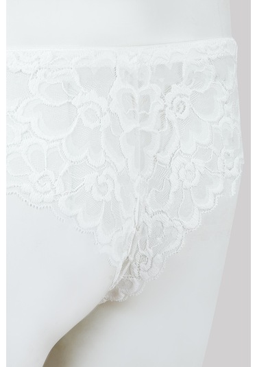 Loya Kadın Ekru Tulipa Brazilian Külot Ekru