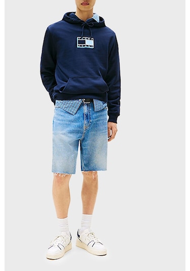 Tommy Jeans Erkek Sweat Dm0dm21623 C1g Lacivert Lacivert