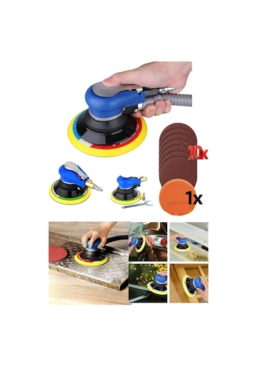 Deko Turkey DK2150HO Havalı Orbital Zımpara