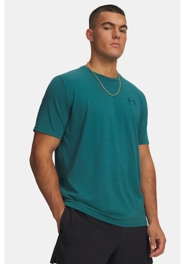 Under Armour Sportstyle Erkek Tişört Yeşil