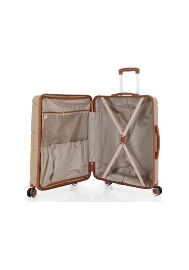 Mçs Polipropilen Valiz V375 55 Cm S23sy100000155 10584 Bej