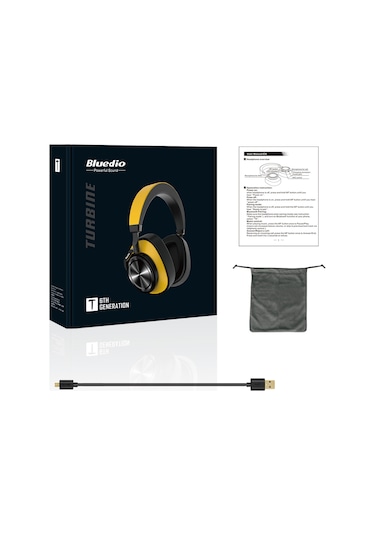 Bluedio T6 Bluetooth 4.2 ANC Kulak Üstü Kulaklık