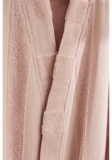 Kaşmir Home Zoe Muslin Bornoz Rose S-m Pembe