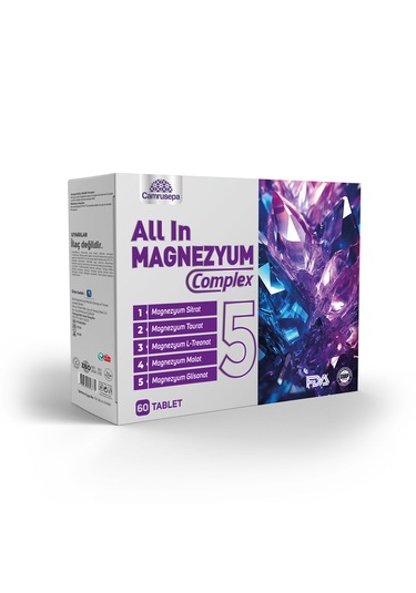 Camrusepa All In Magnezyum Complex 5 60 Tablet