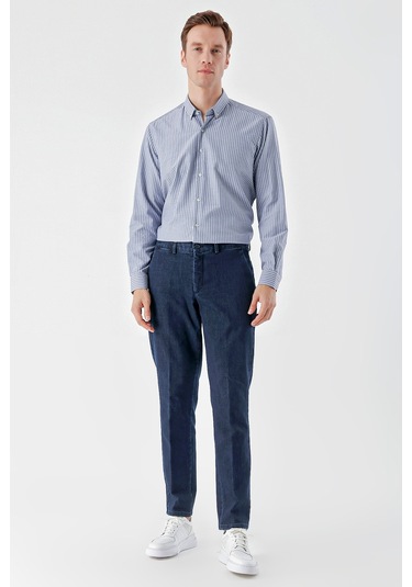 Morven Erkek Lacivert Pamuk Yan Cep Dynamic Fit Chino Pantolon Lacivert Morven Erkek Lacivert Pamuk Yan Cep Dynamic Fit Chino Pantolon Lacivert