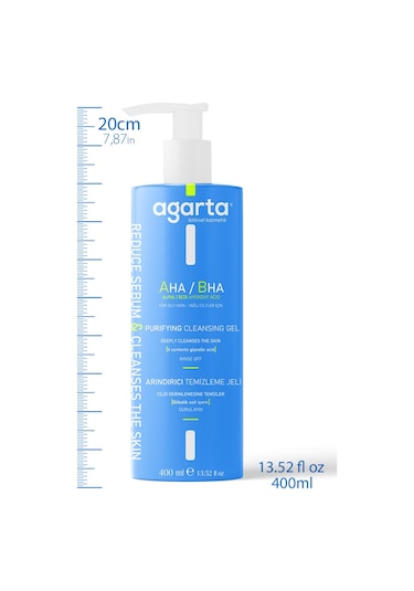 Agarta Doğal Arındırıcı Temizleme Jeli 400 ML