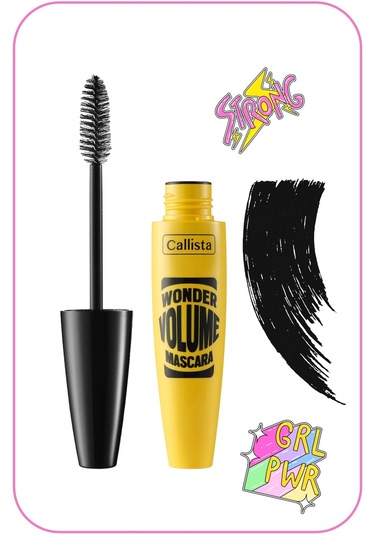 Callista Wonder Volume Hacim ve Kıvırma Etkili Maskara Siyah