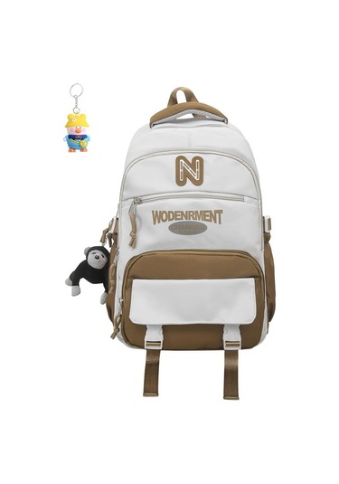 Geniş Bölmeli Şık Sırt Çantası, Lise Ve Üniversite İçin Ergonomik Tasarım, Dizüstü Bilgisayar Cebi İle Konforlu Taşıma Yeşil