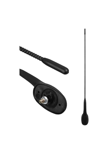 Powermaster Pm-21804 Palio - Siena Fm Radyo Düz Tepe Anteni 125 Cm Kablolu