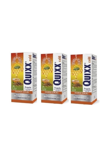 Quixx Cold Propolis Şurup 3x100 ML