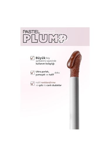 Pastel Plump Up Extra Hydrating Plumping Gloss No:214 Allow Custom