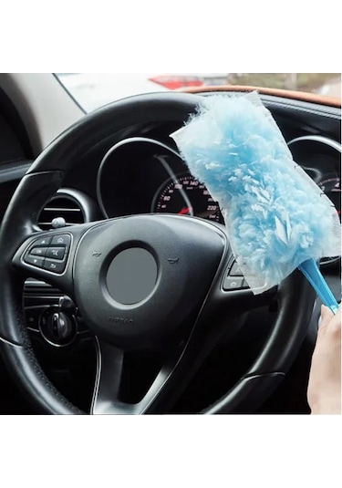 Pazly Elektrostatik Toz Temizleyici - Mikrofiber Kancalı Toz Bezi Ev Ve Araç İçin