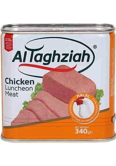 Al Taghziah Chicken Luncheon Meat Piliç Salam 340 G