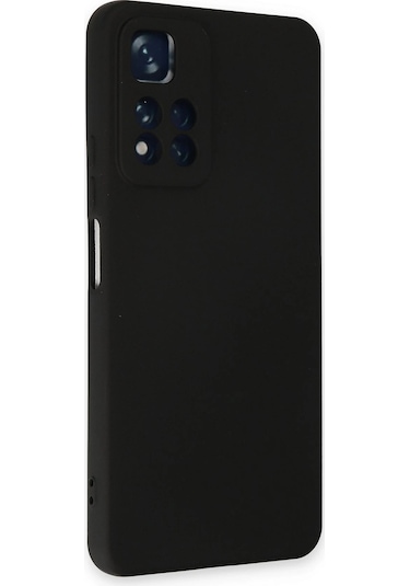 Muratech Newface Xiaomi Redmi Note 11 Pro Plus 5g Kılıf Nano İçi Kadife Silikon - Siyah