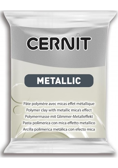 Cernit Polimer Kil Hamuru 56gr Metalik 080 Silver