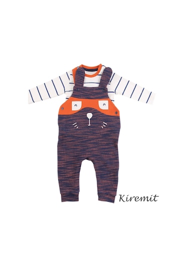 Tongs Baby Wanted Salopet Takım - Kiremit
