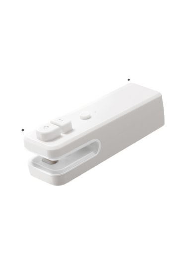 Mufunye Ev İçi Usb Şarjlı Lezzet Çantaları Ve Gıda Poşetleri İçin Pratik Mini Tıkama Ve Açma Makinesi Pembe Diğer