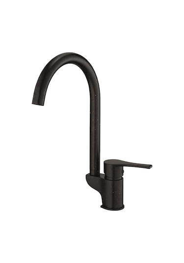 Gpd Mte65-Sg Atros Tek Gövde Eviye Bataryası Siyah Granit Kaplam