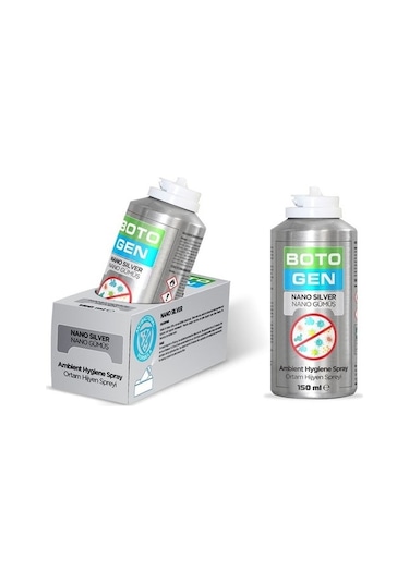 Botogen Nano Gümüş Ortam Hijyen Spreyi 150 ML