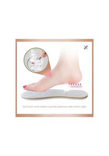 Active Team LX02 - Man.tar İç Tabanlık Doğal Ve Serin Tutan Tabanlık