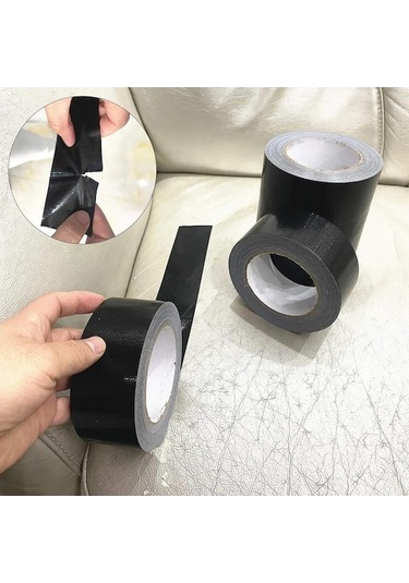 Novahub Kendinden Yapışkanlı Mobilya İlk Yardım Yamaları Deri Yamalar Kanepe Onarımları Siyah Kendinden Yapışkanlı Alüminyum Bant 56922994