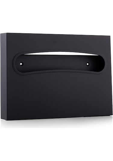 ARGESAN-Paslanmaz Çelik Klozet Kapak Örtüsü Dağıtıcısı-MAT SİYAH