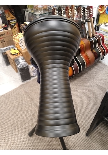 Darbuka Siyah Döküm Kaliteli - Akort Ayarlı Taşıma Çantası+metod+süpriz Hediye