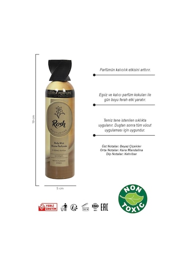 Rosh Body Mist 250 Ml