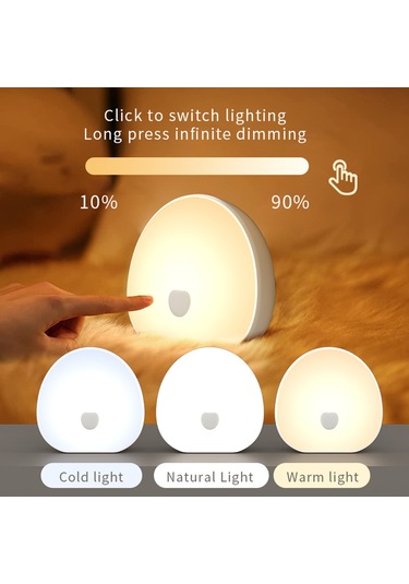 Qingmipy Bebekler İçin Renkli Gece Lambalı 10 Sesli Beyaz Gürültü Makinesi - Ayarlanabilir Parlaklık Ve Ses Seviyesi Beyaz