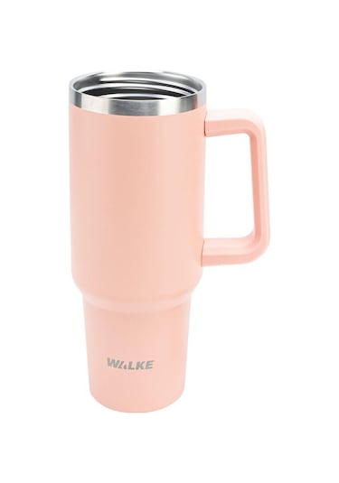 Walke Luxury Pipetli Bardak Termos 1.2 Litre Pembe