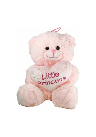 Paba501532-25 Peluş Kalpli Ayı 25 Cm -vardem