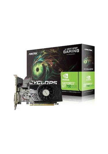 Arktek NVIDIA GeForce GT730 Cyclops 2 GB DDR3 128 Bit Ekran Kartı