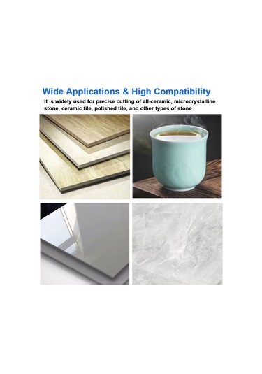 Singree 125mm Elmas Testere Bıçağı Ağ Desenli Premium Seramik Mermer Kesme Diski Mermer Kesme Aleti Avuç Taşlama Makinesi