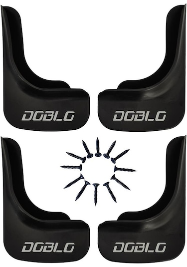 Fiat Doblo D4 4'lü Set Ön Ve Arka Paçalık Çamurluk Tozluk Dbl1ux002