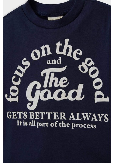 Defacto Erkek Bebek 2li Takım Baskılı Kısa Kollu Tişört Eşofman Altı F3476a525aunv241 Lacivert Defacto Erkek Bebek 2li Takım Baskılı Kısa Kollu Tişört Eşofman Altı F3476a525aunv241 Lacivert