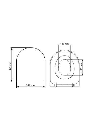Mimoza Termoplast Çocuk Yavaş Kapanan Klozet Kapağı