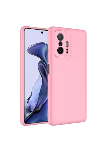 Mi 11t Pro 5g Kılıf Tchs Mara Lansman Kapak - Pembe Açık Pembe Açık