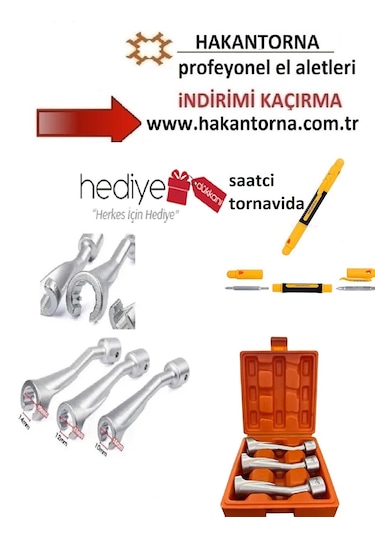 Ht- Rico 1/2 Enjektör Sökme Lokması 3 Parça Set