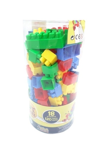 Ant-120 Ant Blocks Ast.120 Prç.  -Asy