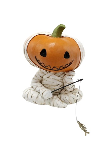 Suntek Balkabağı Figürü Cadılar Bayramı Hediyesi Masa 6x6,7x7,9 Cm