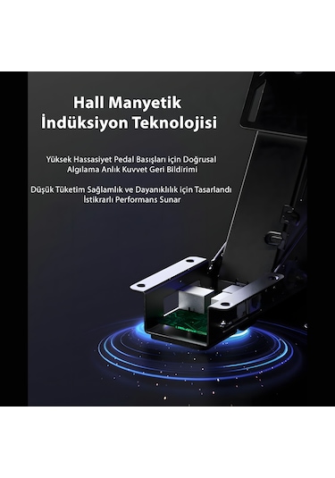 Pxn Pd Hm Modüler Debriyaj Pedalı - Hall Manyetik Sensörlü Yarış Simülasyon Ekipmanı
