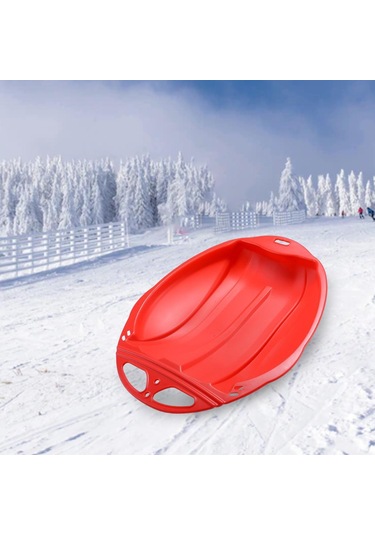 Suntek Dayanıklı Çocuklar Kar Kızağı Kızak Kırmızı