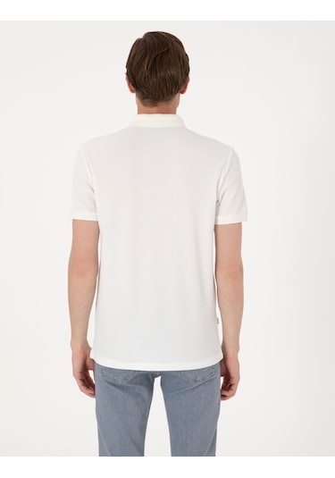 Pierre Cardin Erkek Beyaz Tişört 50309959-vr013 Beyaz