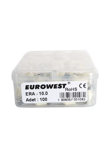 Eurowest 10,00mm Bej İzoleli Yüksük - 100 Adet