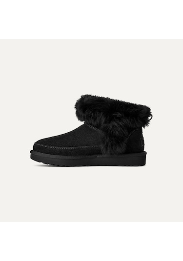 Black Bot Kadın 1173832 Ugg W Classıc Ultra Mını Chalet Siyah