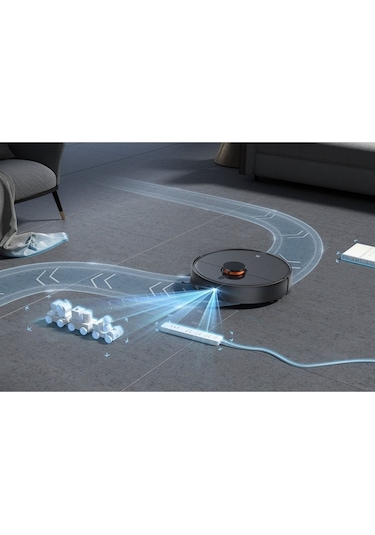 Xiaomi Mi Vacuum Mop 2 Ultra Çöp Boşaltma İstasyonu Robot Süpürge Siyah