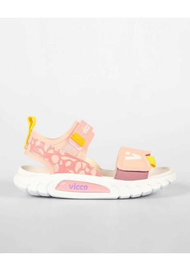 Vicco Dekan 332.p25y.203 Kız Çocuk Sandalet Pudra 26-30 Pudra