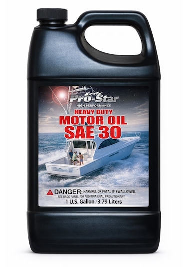 Sae30 4 Zamanlı Deniz Motoru Yağı 3.79 Litre